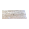 Cladding Beige Travertine Vein Cut Honed Finish 1.65 cm x 2 in. x 24 in.
