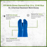 PIP Nitrile Gloves Diamond Grip 13 in. 15 Mil Blue XL