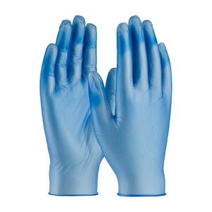 PIP Ambi-Dex Industrial Grade Vinyl Gloves Powder Free Disposable 5 mil Large