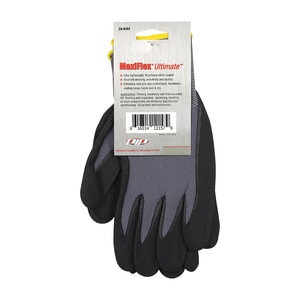 PIP MaxiFlex Seamless Knit Glove Nitrile Palm Tagged Large