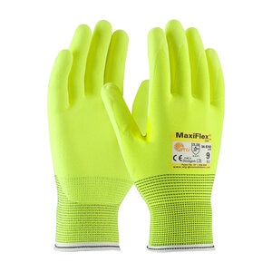 PIP Maxi Flex Cut Hi-Vis Glove Yellow X-Large