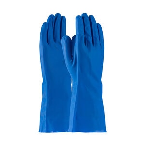 PIP Nitrile Gloves Diamond Grip 13 in. 15 Mil Blue Small 12/Pk