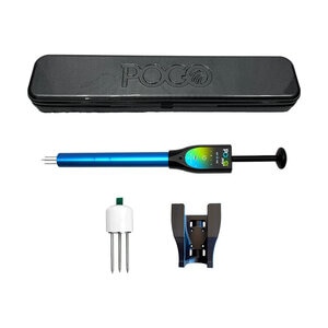 POGO Pro Plus Package, temperature sensor, case, cart mount, and replacement sensor. Active TurfPro Cloud subscription required. Go to pogoturfpro.com to set up subscription.