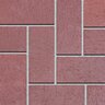Pacific Clay Modular Paver Burgundy 3-5/8 in. x 2-1/4 in. x 7-5/8 in. (510 pc./pallet)