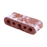 Pacific Clay 12 in. Double Bullnose Cored Mfg White Only 3-1/2 in. x 2-3/16 in. x 11-1/2 in. (288 pc./pallet)