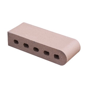 Pacific Clay 9 in. Bullnose Cored Pueblo 3-1/2 in. x 2-3/16 in. x 9 in. (384 pc./pallet)