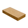 Pacific Clay Fireback Full Fire Brick Wire Cut Beige 4-1/2 in. x 2-1/2 in. x 9 in. (336 pc./pallet)