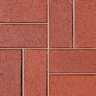Pacific Clay Alberhill Paver Smooth Sunset Red 3-3/4 in. x 2-1/2 in. x 8 in. (480 pc./pallet)