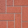 Pacific Clay Common Paver Full Red 3-3/4 in. x 2-1/4 in. x 8 in. (595 pc./pallet)