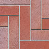 Pacific Clay Norman Paver Red Flashed 3-1/2 in. x 2-3/16 in. x 11-1/2 in. (288 pc./pallet)