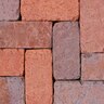 Pacific Clay Primero Split Tumbled Red Flash 3-3/4 in. x 1 in. x 8 in. (870 pc./pallet)