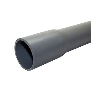 PVC UV Resistant Pipe 1-1/2 in. x 20 ft. Schedule 40 Bell End (Priced per ft.)