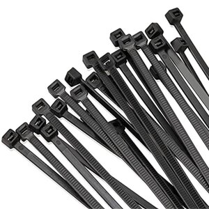 Standard Black Tie 7-5/16 in. 1,000 Per Bag