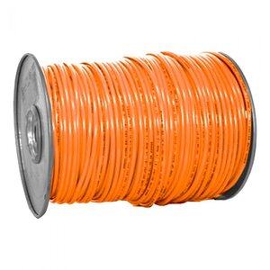 PE Wire Orange 14 Gauge 1 Strand 500 ft.