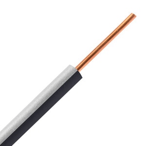 UF Wire White/Black Stripe 14 Gauge 1 Conductor 2,500 ft.