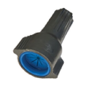 Paige Electric Corp Weatherproof Silicone Filled Connector for Irrigation Control & Landscape Lighting Systems, Gray/Blue, 16 AWG - 6 AWG, 600V