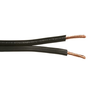 Paige Electric 12/2 Lighting Cable 250 ft. Black Spool