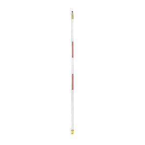 Par Aide Flagstick 2 Stripe Red & White 1/2 in. Dia. 7.5 ft. (Box of 9)