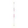 Par Aide Flagstick 2 Stripe Red & White 1/2 in. Dia. 7.5 ft. (Box of 9)