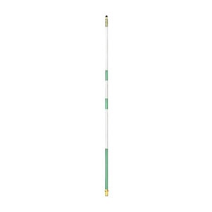Par Aide Flagstick 3-Stripe Green & White 1/2 in. Dia. 7.5 ft. (9/Box)