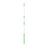 Par Aide Flagstick 3-Stripe Green & White 1/2 in. Dia. 7.5 ft. (9/Box)