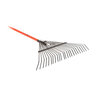 Par Aide Accuform Spring Brace Leaf Rake 24 in. 60 in. Orange 