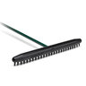 Accuform Ace II Bunker Rake 25 in. Head 54 in. Hunter Green Honeycomb Handle