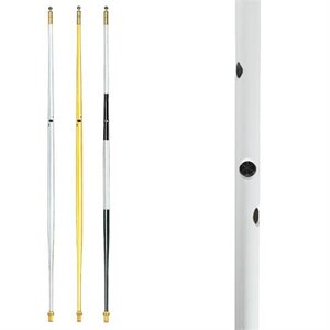 Tournament Flagstick Fiberglass Bright Yellow Prism 3/4 in. x 7.5 ft.