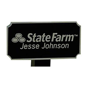 Par Aide Aluminum Sponsor Signs 16 in. x 8 in.