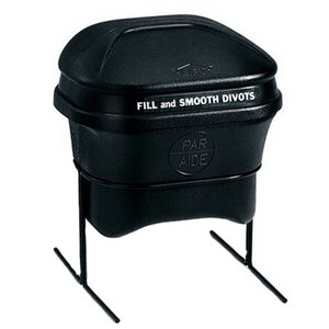 Divot Mate Bucket Traditional Low Stand Black