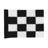 Flag Oversized Range Par Aide Chk Blk/Wht