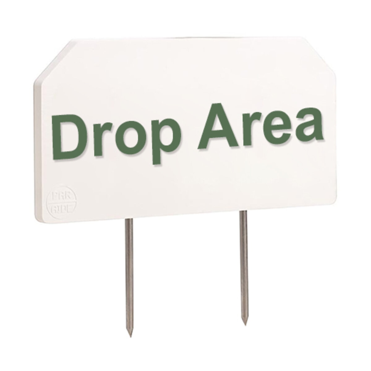 Sign Duraflex Wht Drop Area | SiteOne US
