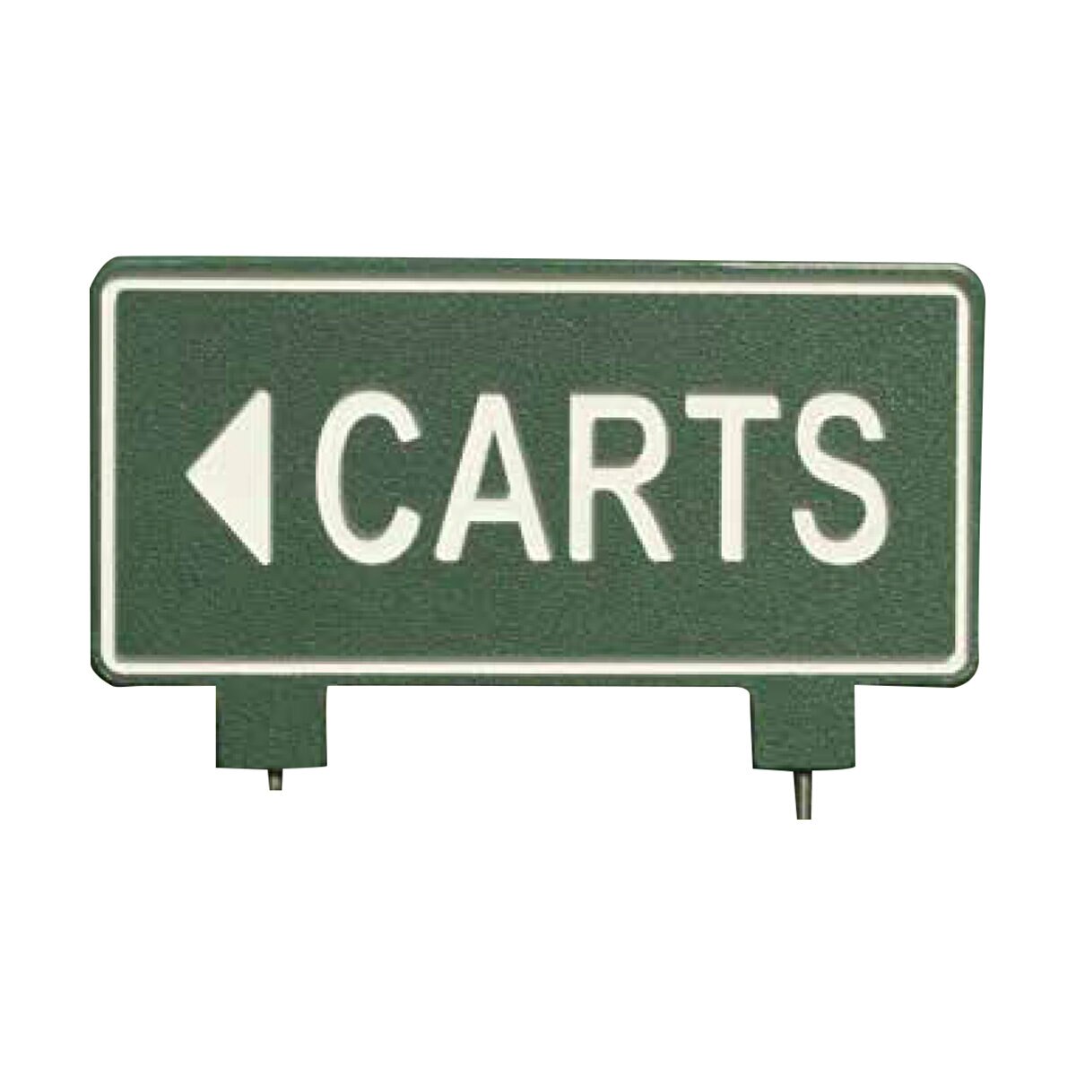 Double sided cart sign w/arrow | SiteOne US