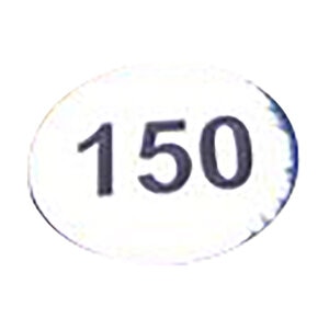 Fairway Distance Markers, White 150, 11 in. Dia.