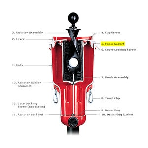 Gasket Foam Master Ball Washer