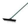 Par Aide Accuform Accucurv 15 in. Head and 48 in. Green Handle Golf Cart Bunker Rake (box of 25)