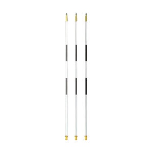 Par Aide Black/White Striped Skinny Flagstick (3-Pack)