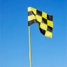 Flag Stick 10 ft. Fiberglass Bright Yellow