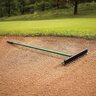 Accuform AccuCurv Bunker Rake 15 in. Head 54 in. Hunter Green ProTect Handle