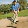 Accuform Ace II Bunker Rake 25 in. Head 54 in. Hunter Green ProTect Handle