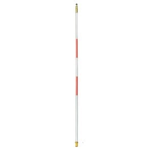 Par Aide Flagstick 2 Stripe Red & White 1/2 in. Dia. 7.5 ft. (Box of 9)