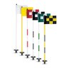Par Aide Flagstick Marker Junior Series Green Black/Yellow