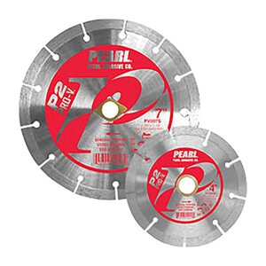 Pearl Abrasive P2 Pro-V Segmented Blade 4-1/2 in. x 0.08 in. x 7/8 in. - 5/8 in. Adapter