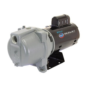 Pearl Shallow Well Jet Water Pump IronJet Cast Iron 115V - 230V 1 HP
