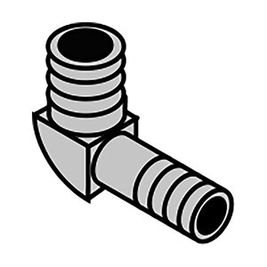 Compression Fitting Elbow 1/4"