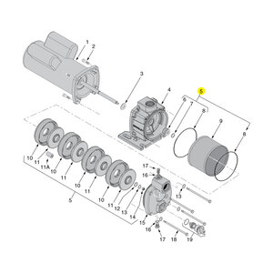 SSHM-2 3STG Impeller Repair Kit