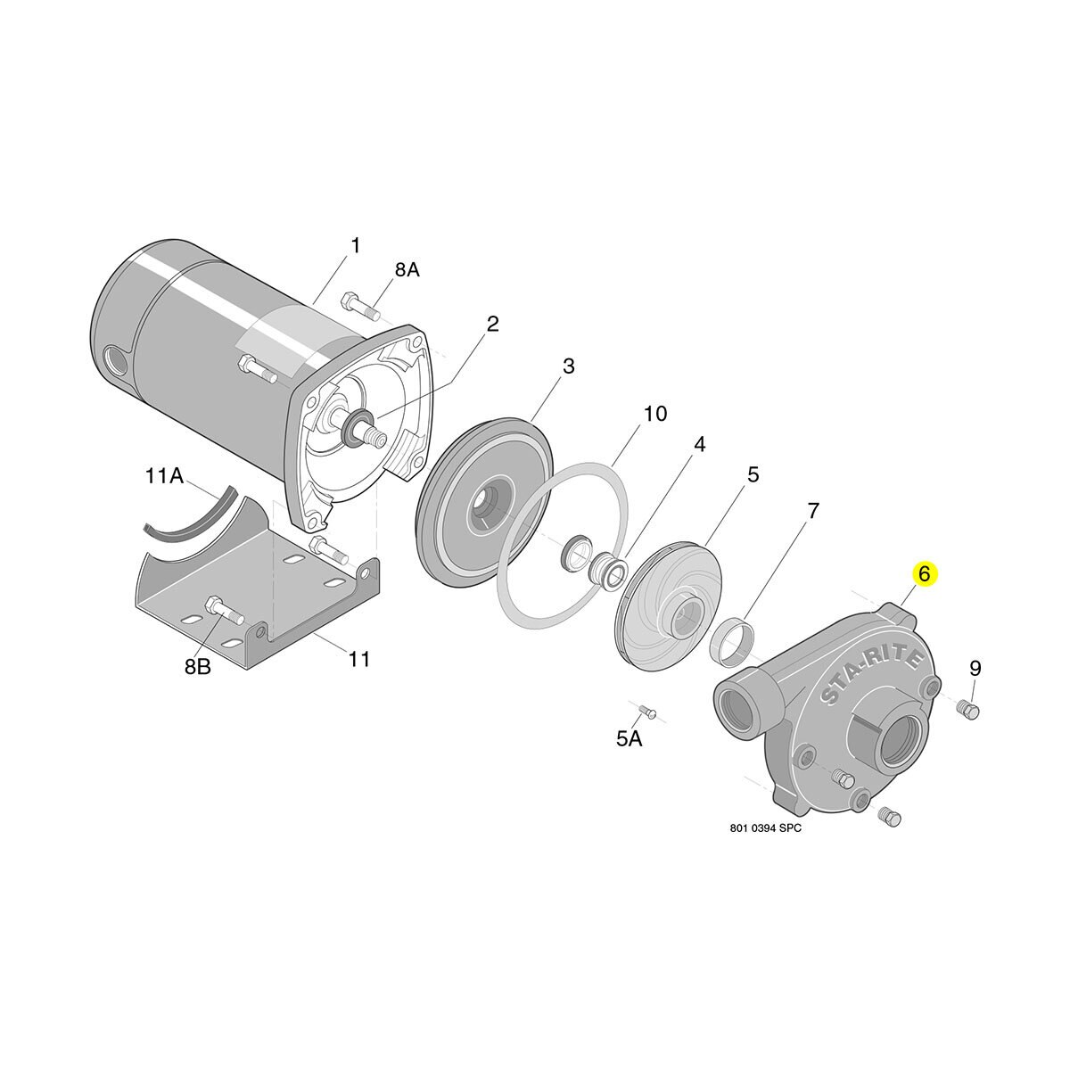 Volute Assembly For JM Series | SiteOne US