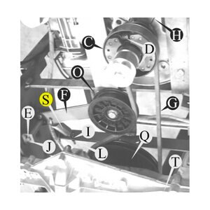 Main Drive Tension Spring Permagreen