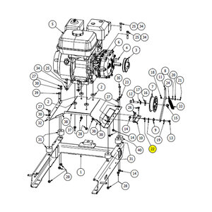 PermaGreen Zinc Locknut 1/4-20