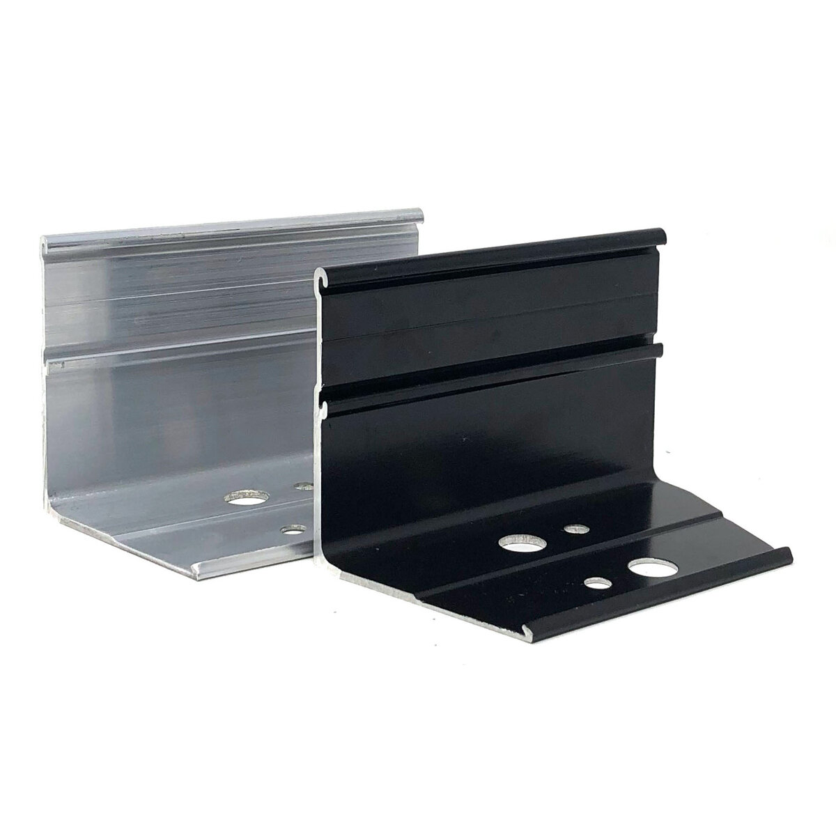 Permaloc AsphaltEdge Aluminum Edging Black Duraflex 3 in. x 3 in. x 8